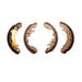 Drum Brake Shoe Set Dynamic Friction 1901-0736-10