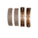Drum Brake Shoe Set Dynamic Friction 1901-0738-00