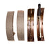 Drum Brake Shoe Set Dynamic Friction 1901-0860-10