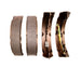 Drum Brake Shoe Set Dynamic Friction 1901-1012-00