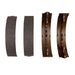 Parking Brake Shoe Set Dynamic Friction 1902-0741-00