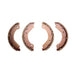 Parking Brake Shoe Set Dynamic Friction 1902-0819-00