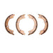 Parking Brake Shoe Set Dynamic Friction 1902-0845-00