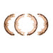 Parking Brake Shoe Set Dynamic Friction 1902-0851-00