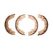 Parking Brake Shoe Set Dynamic Friction 1902-0858-00