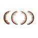 Parking Brake Shoe Set Dynamic Friction 1902-1022-00