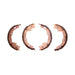 Parking Brake Shoe Set Dynamic Friction 1902-1066-00