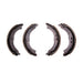 Parking Brake Shoe Set Dynamic Friction 1902-1067-00