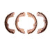 Parking Brake Shoe Set Dynamic Friction 1902-1078-00
