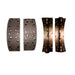 Drum Brake Shoe Set Dynamic Friction 1903-0603-00