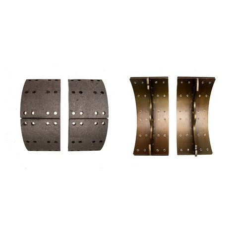 Drum Brake Shoe Set Dynamic Friction 1903-0614-00
