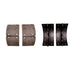 Drum Brake Shoe Set Dynamic Friction 1903-0717-00
