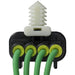 Ignition Knock (Detonation) Sensor Connector WVE 1P2481