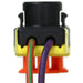 Roof Side Rail Air Bag Module Connector WVE 1P2715