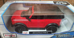 2021 Ford Bronco wildtrak red