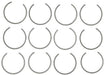 Engine Piston Set MAHLE Clevite 224-3534-0.50MM