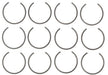 Engine Piston Set MAHLE Clevite 224-3564.030