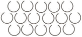 Engine Piston Set MAHLE Clevite 224-3663-1.00MM