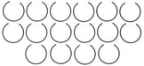 Engine Piston Set MAHLE Clevite 224-3760-1.00MM