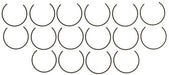 Engine Piston Set MAHLE Clevite 224-3851WR