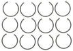Engine Piston Set MAHLE Clevite 224-3893-1.00MM