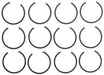 Engine Piston Set MAHLE Clevite 224-3894WR-0.25MM