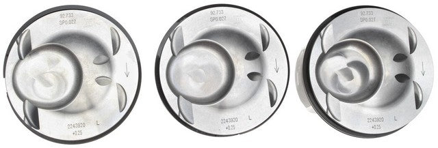 Engine Piston Set MAHLE Clevite 224-3921WR-0.25MM