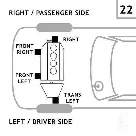 Engine Mount Anchor 2796