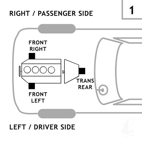 Automatic Transmission Mount Anchor 2868