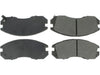 Disc Brake Pad Centric Parts 300.04700