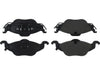 Disc Brake Pad Centric Parts 300.15320