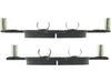 Disc Brake Pad Centric Parts 300.18970