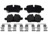 Disc Brake Pad Set Centric Parts 301.23740