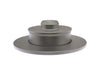 Disc Brake Rotor and Hub Assembly Centric Parts 320.33022H