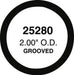 Engine Coolant Thermostat Seal Gates 33617