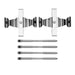 Disc Brake Hardware Kit Dynamic Friction 340-31028
