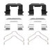 Disc Brake Hardware Kit Dynamic Friction 340-45007