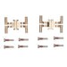 Disc Brake Hardware Kit Dynamic Friction 340-46023