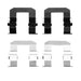 Disc Brake Hardware Kit Dynamic Friction 340-52013