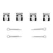 Disc Brake Hardware Kit Dynamic Friction 340-54020