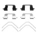 Disc Brake Hardware Kit Dynamic Friction 340-59044