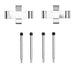 Disc Brake Hardware Kit Dynamic Friction 340-63024