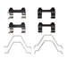 Disc Brake Hardware Kit Dynamic Friction 340-68008