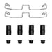 Disc Brake Hardware Kit Dynamic Friction 340-73002