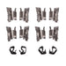 Disc Brake Hardware Kit Dynamic Friction 340-76026
