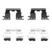 Disc Brake Hardware Kit Dynamic Friction 340-76058