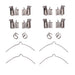 Disc Brake Hardware Kit Dynamic Friction 340-76068