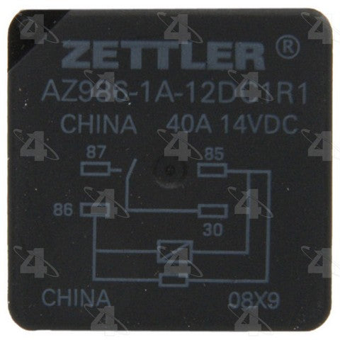 Engine Cooling Fan Motor Relay Four Seasons 36010