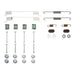 Drum Brake Hardware Kit Dynamic Friction 370-67006
