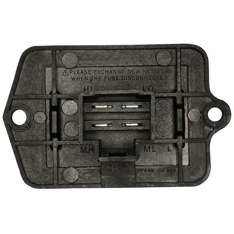 HVAC Blower Motor Resistor WVE 3A1337